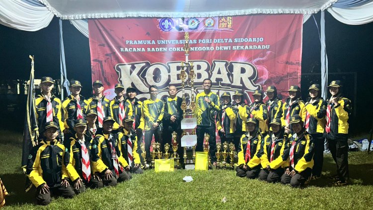 Komitmen Harus Berprestasi : KOPASKAMA MAN 6 Jombang Raih Juara Umum KOBBAR Scout Jawa Timur 2026