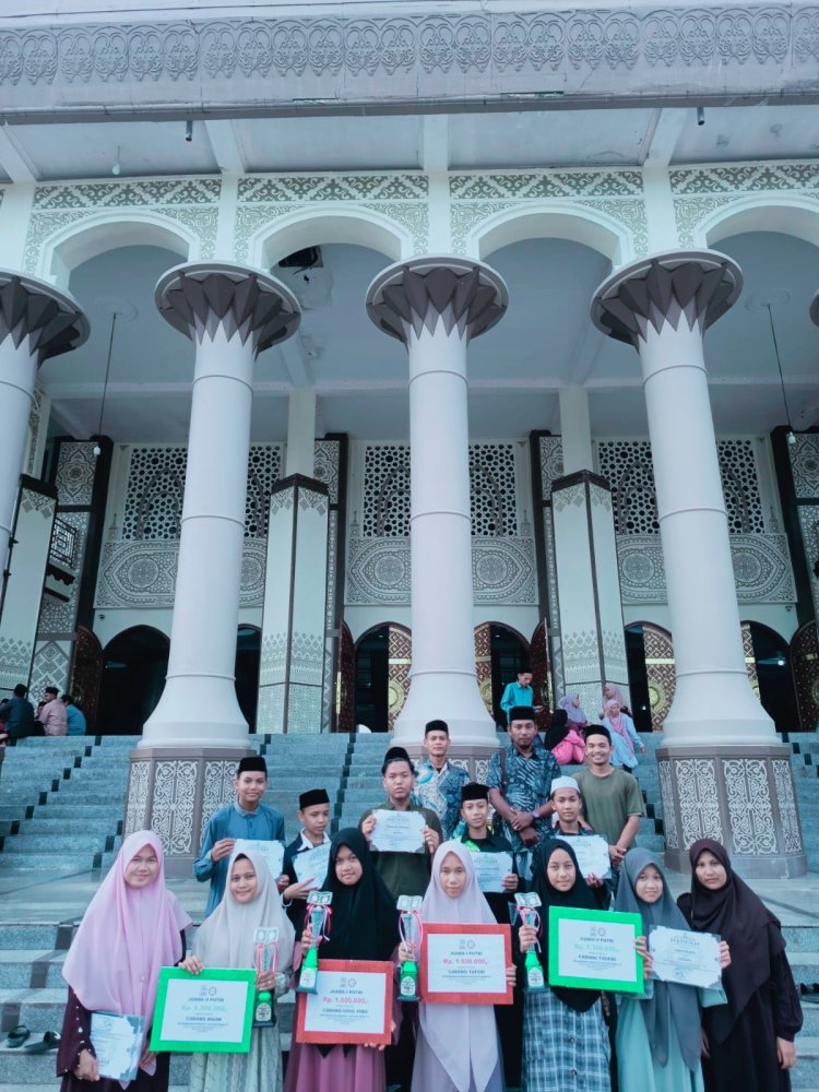 Babussalam Batu Korong Raih Juara Umum II di MQK Aceh Singkil 2026