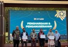 Ketua Genusa Abdya Raih Penghargaan Penggerak Literasi Nasional